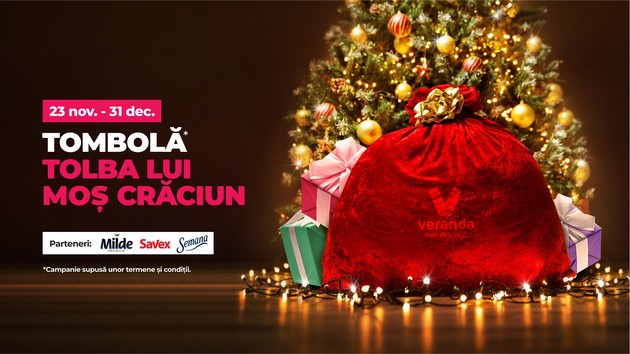 Veranda Mall pastreaza viu spiritul sarbatorilor de iarna si pregateste o serie de activitati tematice speciale