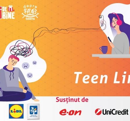 Dupa un prim an in care a atras mai mult de 50.000 romani si peste 1 milion de Euro pentru cauze ignorate, Asociatia Zi de Bine sustine primul proiect de sanatate emotionala pentru adolescentii din Romania: Teen Line