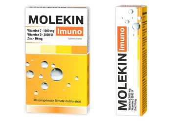 Molekin® IMUNO - 3 X PROTECTIE PENTRU IMUNITATEA TA!