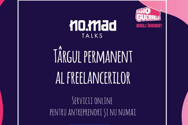 NO.MAD Talks aduna pachete de servicii pentru dezvoltare personala si de business la Targul online al freelancerilor