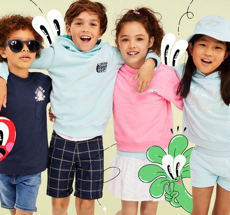 Tommy Hilfiger si ilustratorul Hattie Stewart - parteneri in campania Kids Primavara 2021
