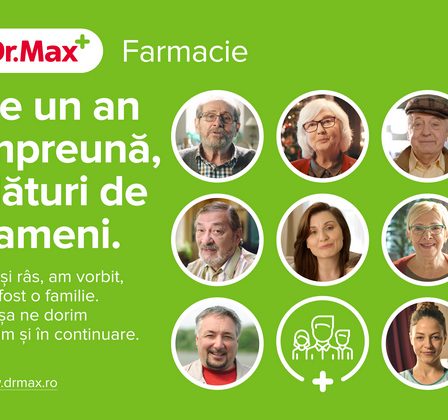 Un an de Dr.Max in Romania. Peste 450 de farmacii in toata tara, cu aproape 2000 de profesionisti dedicati pacientilor
