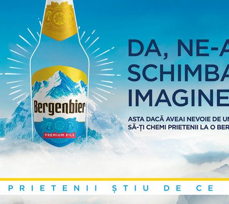 2021 aduce o noua imagine pentru Bergenbier. Prietenii stiu de ce
