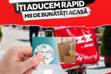 Premiera: Tazz by eMAG si Edenred Romania lanseaza prima solutie de plata online cu carduri de masa intr-o aplicatie de livrari rapide, pentru comenzi de mancare