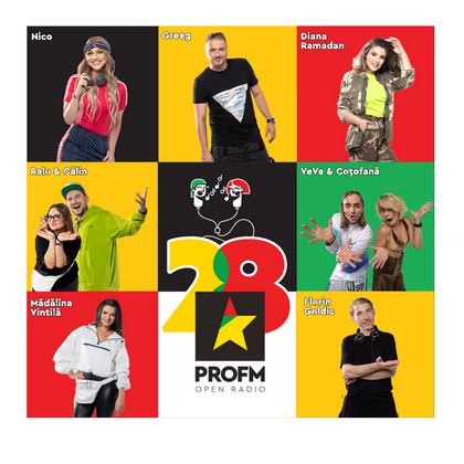 PROFM implineste 28 de ani si face party cu toata Romania!