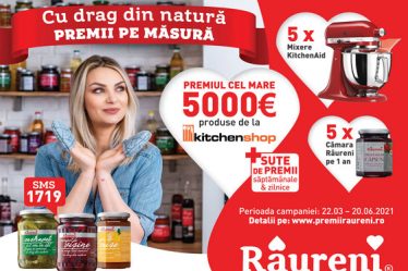 Raureni a dat startul campaniei "Cu drag din natura, premii pe masura"