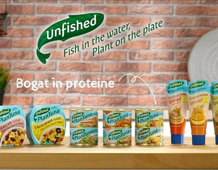 Inovatie in categoria de produse pe baza de plante. Prefera Foods lanseaza Unfished®, o categorie noua si inovatoare de produse vegetale alternative la peste