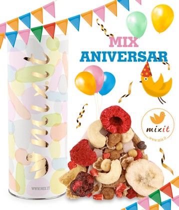 Mix aniversar de la Mixit.ro: O explozie de fructe, ciocolata si caramel