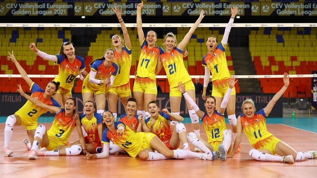 Nationala Romaniei, locul 2 in turneul Golden League de la Cluj-Napoca