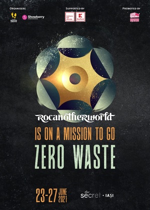 Rocanotherworld face primii pasi pentru a deveni un festival Zero Waste, incepand cu acest an