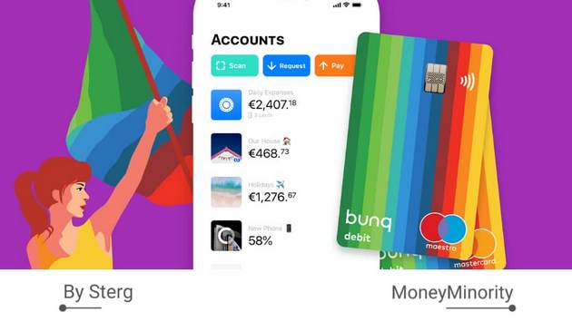 bunq devine prima banca din Europa care lanseaza la nivel european functia True Name™ dezvoltata de Mastercard, sustinand astfel comunitatile transgender si non-binare