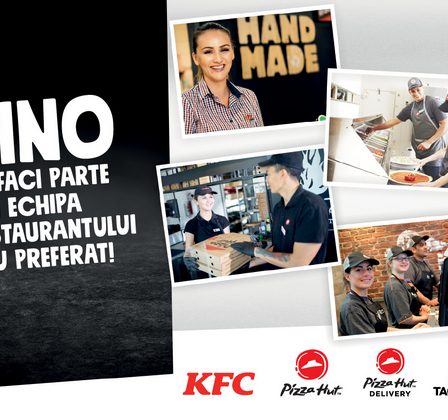 Campanie de recrutare inedita in Bucuresti. KFC, Pizza Hut si Taco Bell organizeaza un targ de joburi fata in fata.