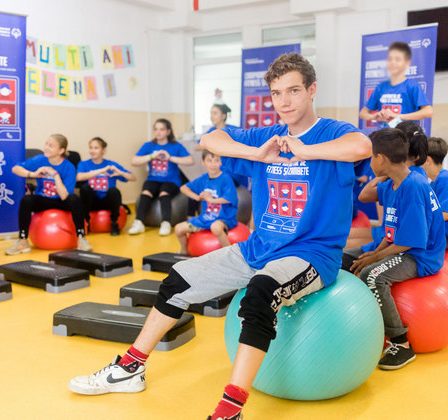 Fundatia Globalworth aduce prima solutie digitala pentru sport virtual in centrele de plasament din Romania