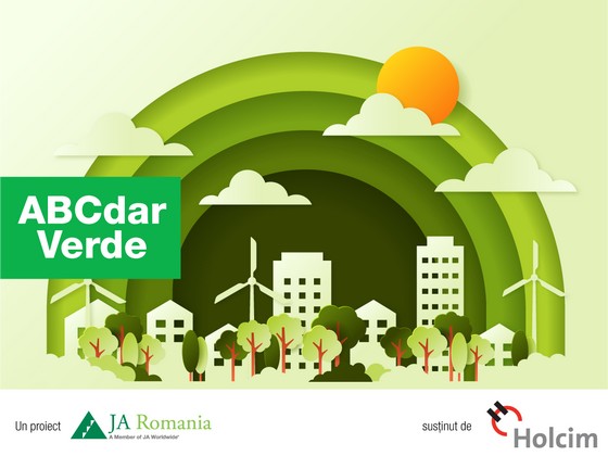Holcim si Junior Achievement au finalizat prima editie a proiectului "ABCdar Verde". Peste 500 de elevi din Arges, Bihor si Cluj au invatat cum pot proteja mediul inconjurator