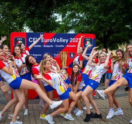 Turul Trofeului Campionatului European de volei a fost un succes