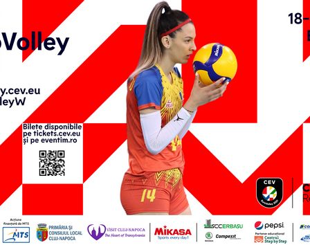 Campionatul European de Volei Feminin debuteaza miercuri in Sala Polivalenta BTarena din Cluj-Napoca