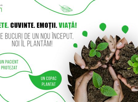Clarfon si Asociatia CSR Nest: doua luni pana la finalizarea campaniei "Un Pacient Protezat. Un Copac Plantat"