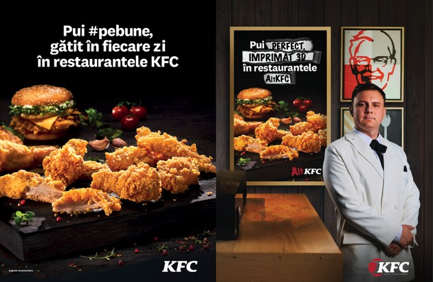 KFC Romania realizeaza primul studiu despre miturile locale de brand si lanseaza o noua campanie, KFC Freshly Prepared
