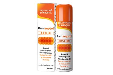 Raniseptol ARSURI - Aliatul tau impotriva arsurilor solare!