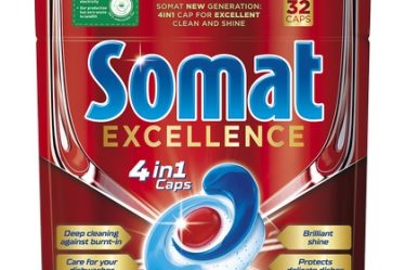 Somat Excellence 4 in 1, noua formula revolutionara pentru vase curate si stralucitoare