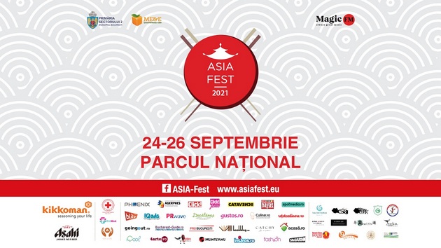 ASIA Fest revine cu a opta editie, ce va avea loc intre 24 - 26 septembrie, in Parcul National din Bucuresti