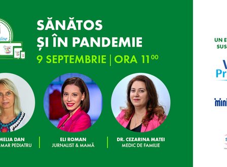 Asociatia SAMAS te invita la conferinta Sanatos si in pandemie
