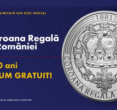 CASA DE MONEDE lanseaza medalia comemorativa Coroana Regala a Romaniei