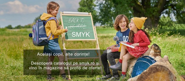 SMYK All for Kids da startul pregatirilor pentru scoala