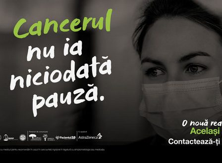AstraZeneca Romania trage un semnal de alarma despre importanta diagnosticarii precoce in cancer prin campania "O noua realitate. Acelasi cancer", in colaborare cu Medic One