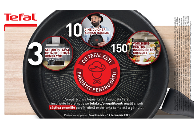 Cu Tefal esti pregatit pentru gatit
