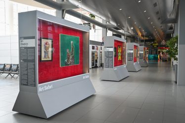 Expozitiile calatoresc. Art Safari si Muzeul National de Arta al Romaniei aduc "Calatoriile lui Iosif Iser" in Aeroportul International Henri Coanda