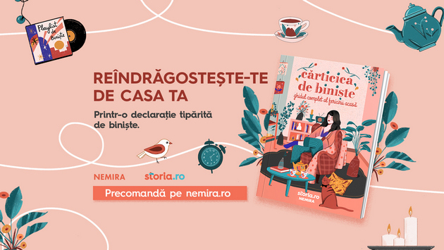 Storia.ro si editura Nemira lanseaza Carticica de biniste, un ghid complet si aplicabil pentru fericirea de a fi acasa