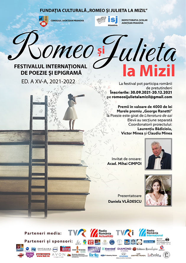 Romeo si Julieta la Mizil. Festivalul International de poezie si epigrama Romeo si Julieta la Mizil. Festivalul International de poezie si epigrama