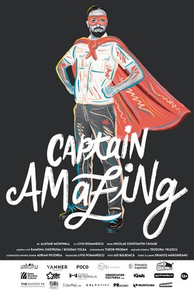 "Captain Amazing" - un ping-pong permanent intr-o lume de personaje imaginare, pe 25 februarie la unteatru