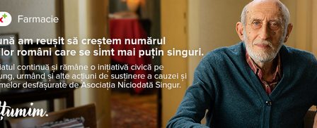 Mai putina singuratate pentru seniorii din Romania, in 2021