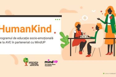 AVE lanseaza HumanKind, program dezvoltat in parteneriat international, pentru integrarea educatiei socio-emotionale in scolile din Romania