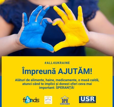 Didactica Publishing House se alatura #All4Ukraine - campanie de fundraising si donatii demarata de tinerii din Bucuresti
