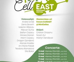 CellEAST Festival 2022 - Primul festival de violoncele din Romania