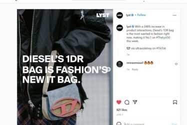 Diesel - geanta 1DR numarul 1 pe platforma LYST