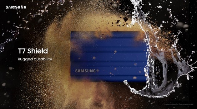 T7 Shield - SSD-ul portabil de la Samsung - siguranta si acces rapid pentru profesionistii din domeniile creative si pentru utilizatorii aflati in miscare