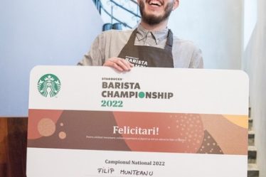 Excelenta in cafea. Starbucks Romania si-a desemnat Campionul Barista 2022