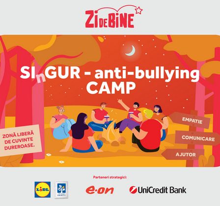 Asociatia Zi de Bine organizeaza o tabara anti-bullying la Straja, pentru copii, parinti si profesori