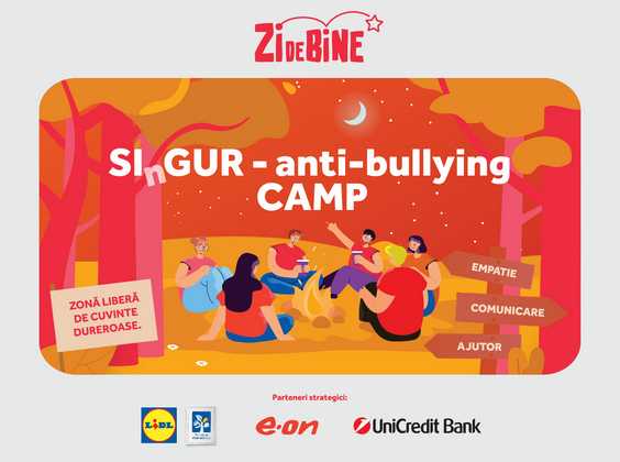 Asociatia Zi de Bine organizeaza o tabara anti-bullying la Straja, pentru copii, parinti si profesori