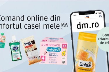 dm drogerie markt anunta lansarea magazinului online in Romania