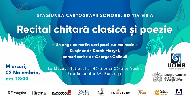 Cartografii Sonore - editia a 8-a incepe pe 2 noiembrie la Muzeul National al Hartilor si Cartii Vechi