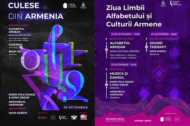 Muzica, arta contemporana, dansuri si live sets la Culese din Armenia, intre 20 si 22 octombrie