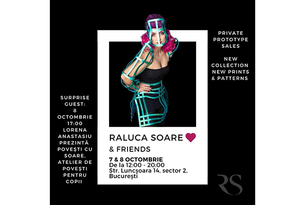 Raluca Soare va invita la PRIVATE PROTOTYPE SALES - 7-8 Octombrie 2022