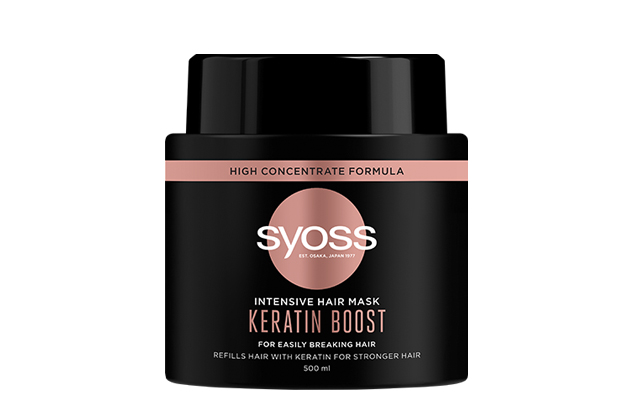 Syoss Intensive Keratin Boost, noul tratament 4in1 pentru repararea si hidratarea parului