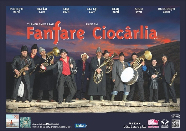 Turneul national de lansare a noului album Fanfare Ciocarlia se amana