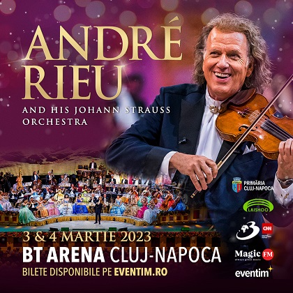 Concertul André Rieu din 3 martie, sold-out in numai cateva ore. Artistul anunta al doilea concert pentru sambata, 4 martie 2023